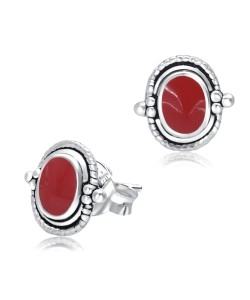 Oval Kids Stud Earring STS-5648 
